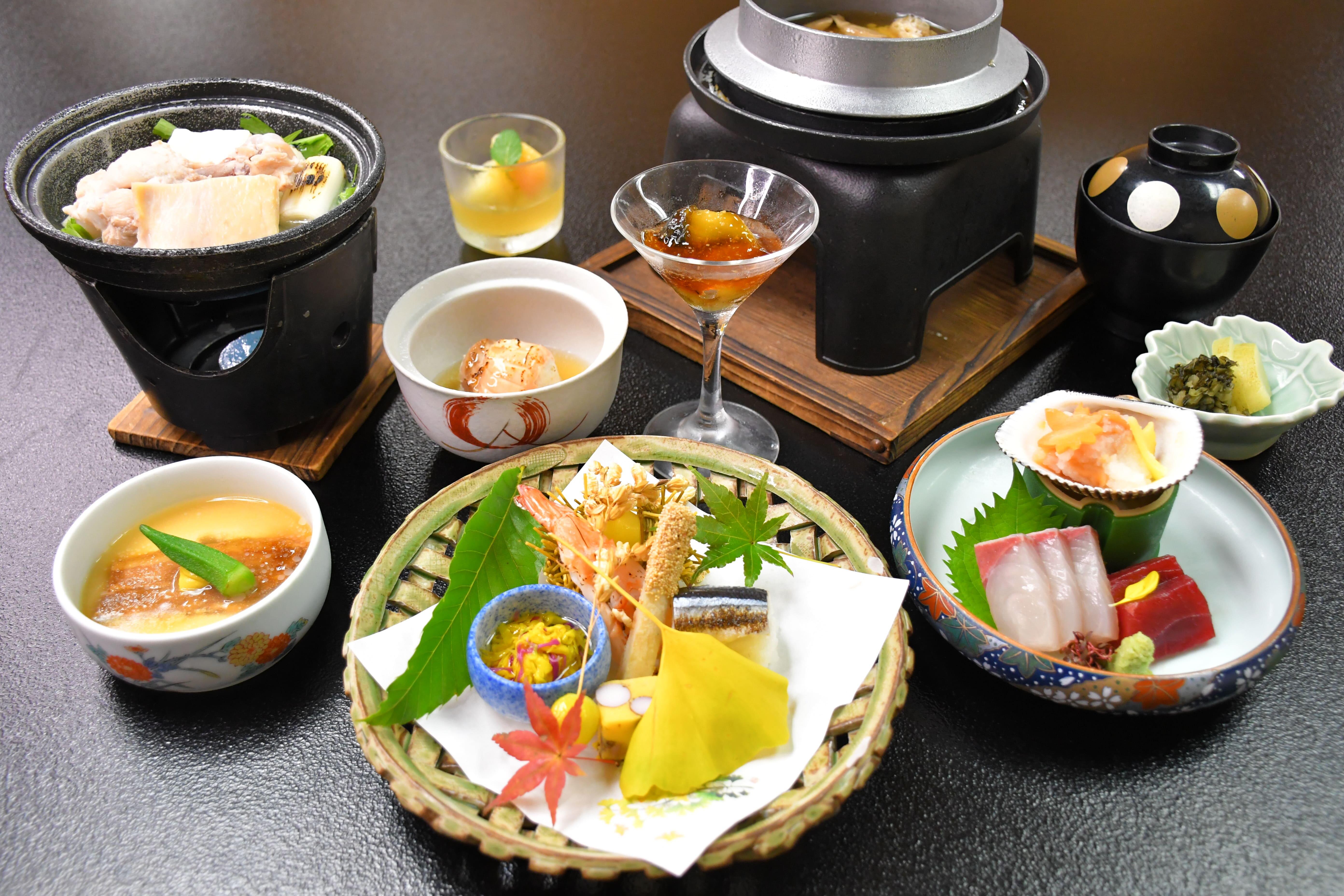 月替わり基本会席（木賀会席プラン）